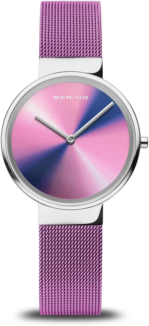 Thumbnail 6 de BERING 19031-999-GWP Montre À Quartz pour Femme – 31 mm, Boîtier acier inoxydable argenté, Cadran multicolore, Bracelet Milanais