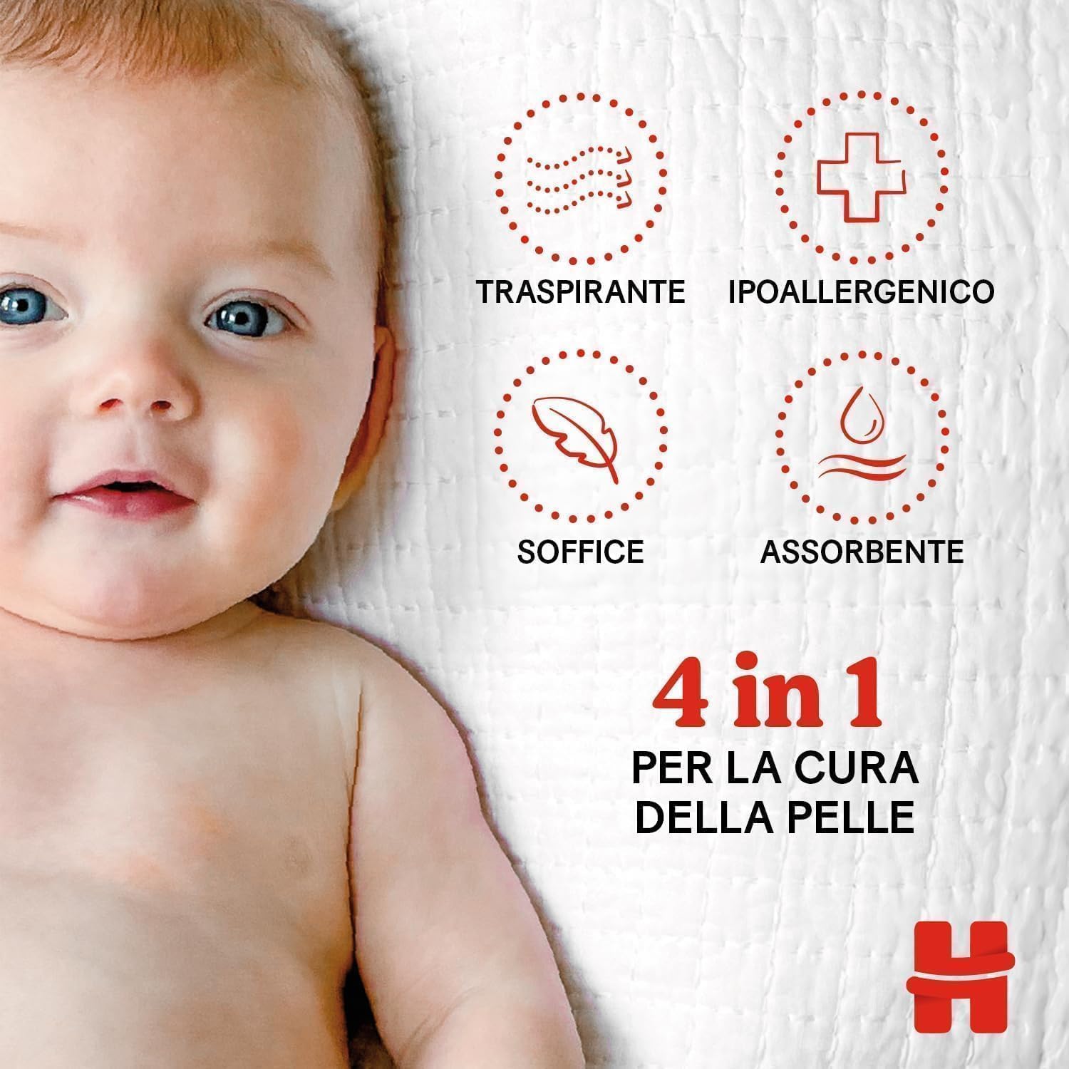 Thumbnail 4 de HUGGIES Extra Care Taglia 2 104 pz