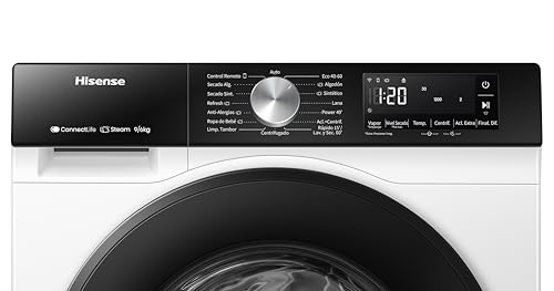 Detalle 2 de Hisense WD3S9043BW3 lavadora secadora 9/6 kg
