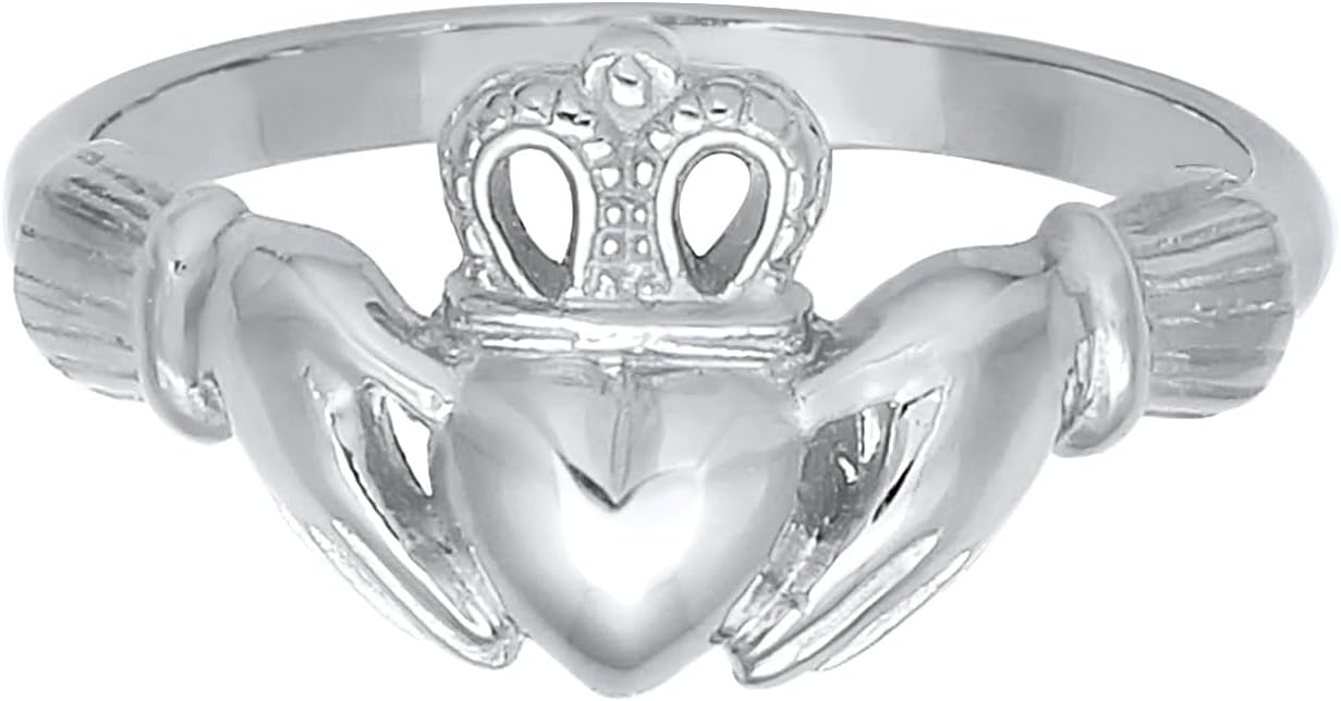 Thumbnail 1 de Elli Ring Herz Claddagh 925 Silber