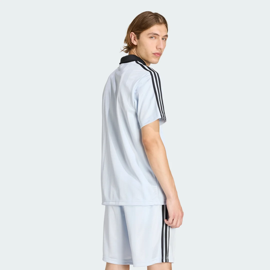 Thumbnail 1 de Camiseta Técnica con Cuello Archive de Adidas — Azul