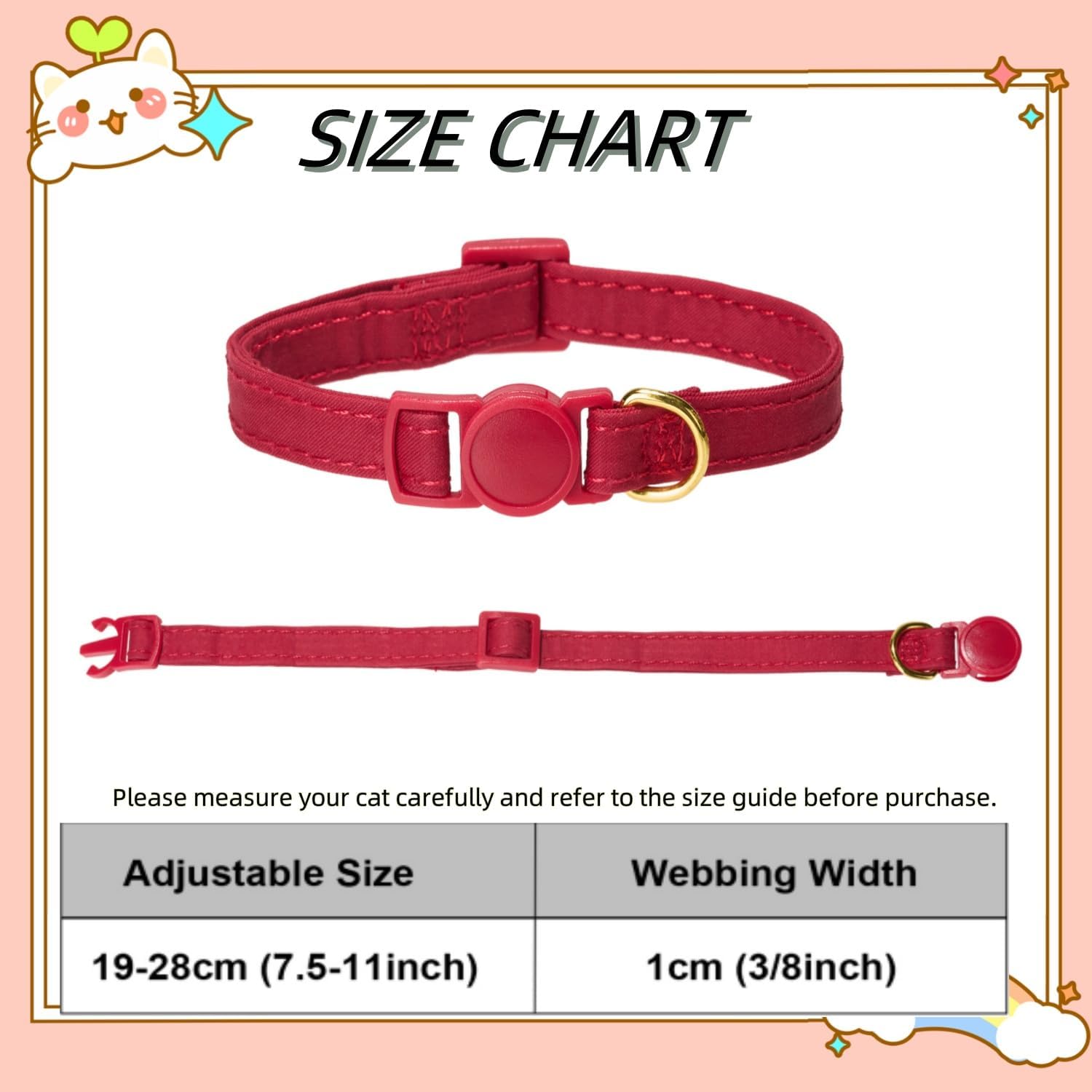 Detalle 2 de Cat Collars Cotton Bowtie Duo 19–28 cm