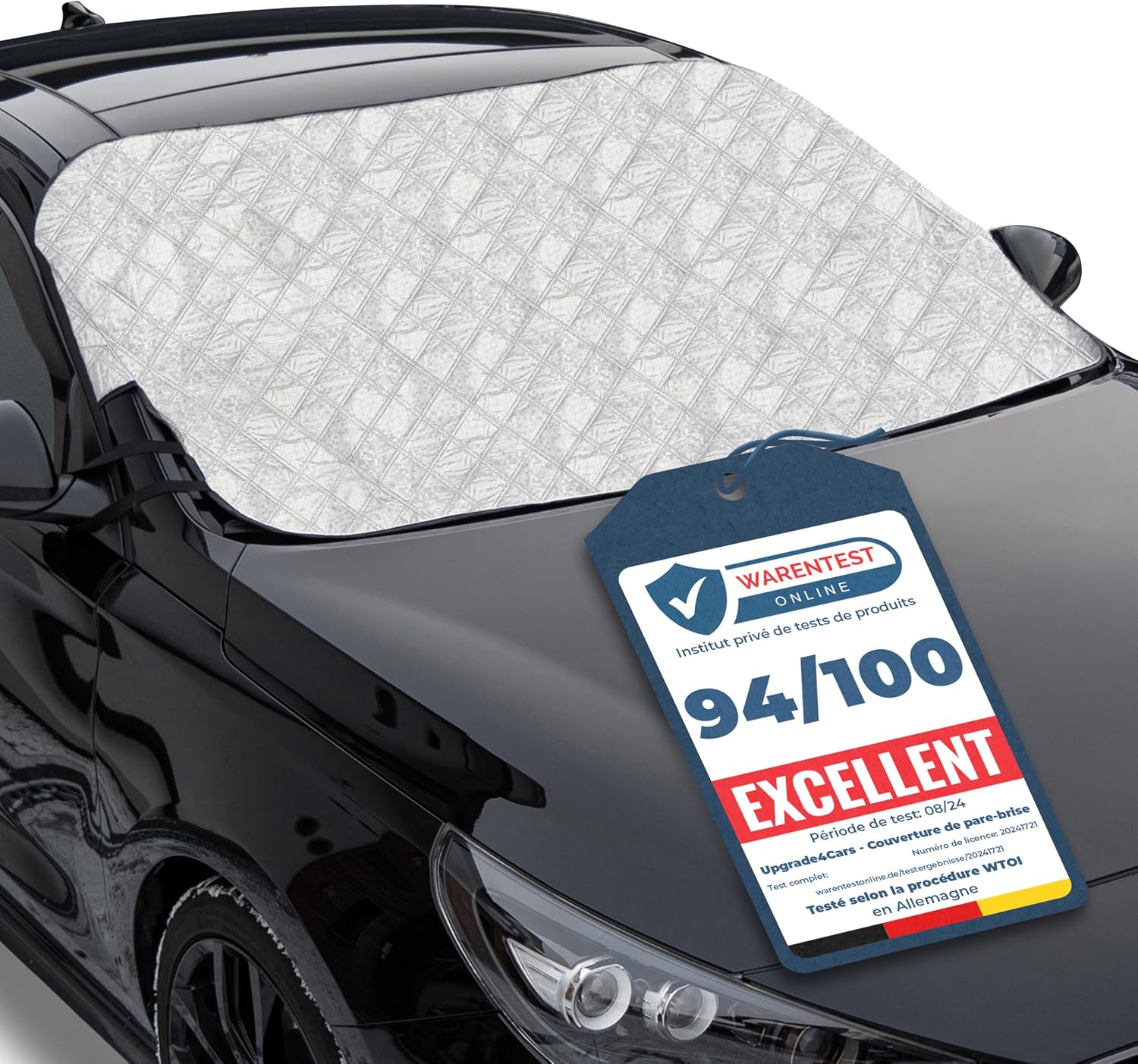 Detalle de Upgrade4cars Couverture pare-brise 145×100 cm