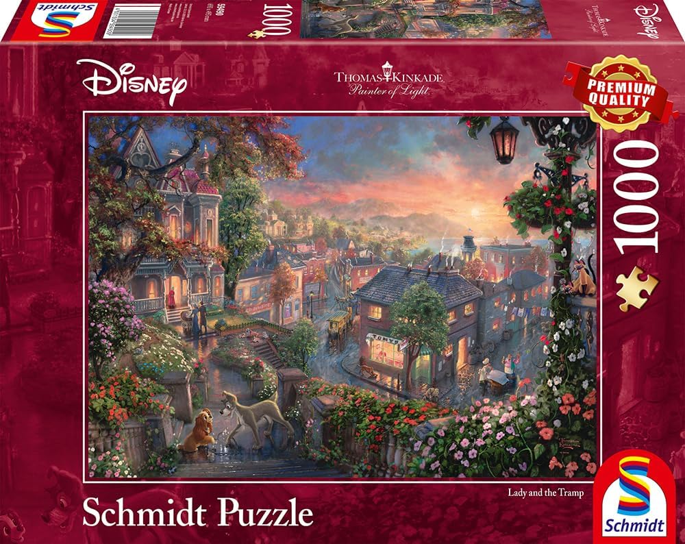 Detalle 2 de Schmidt 59490 Thomas Kinkade Puzzle 1000 Teile