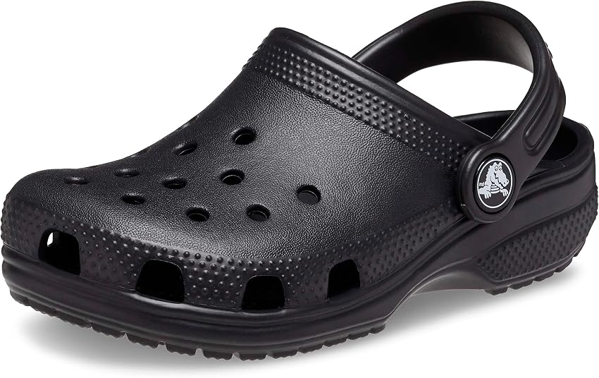 Detalle de Crocs Classic Clog K, Zuecos Unisex Niños 👟, Negro 37/38 EU