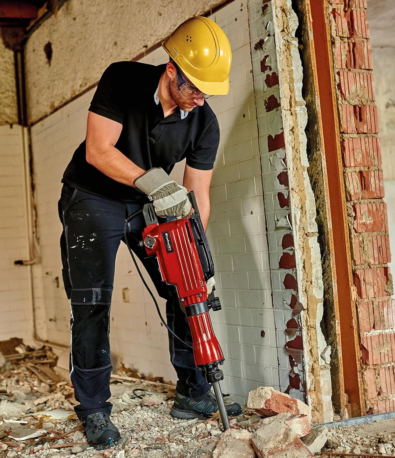 Detalle de Einhell 43 Tc-Dh 4139087 młot wyburzeniowy 1600 W, 43 J, uchwyt SDS