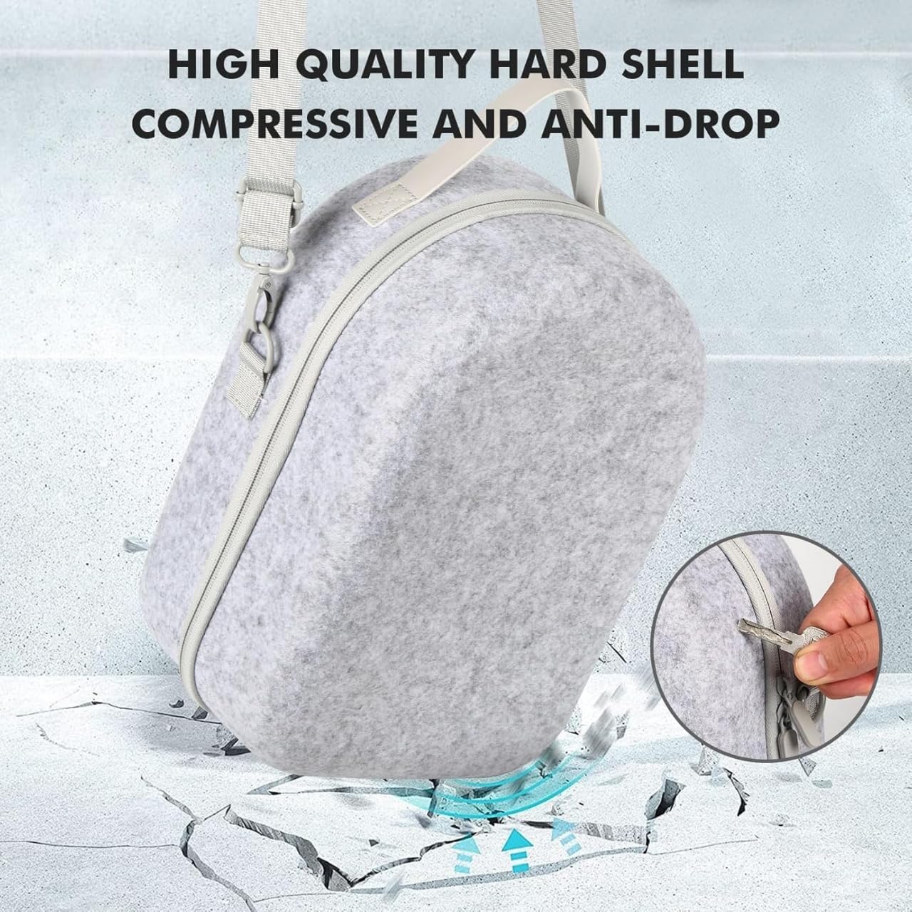 Thumbnail 3 de SMICEM Quest 3 Tragetasche, stoßfestes Gehäuse