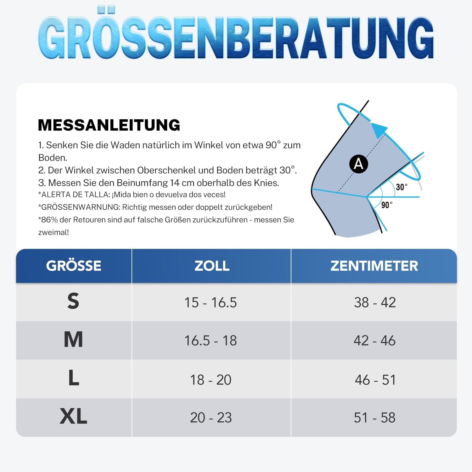 Detalle 2 de Fitomo Kühlmanschette Knie XL – Wiederverwendbare Gel-Packung für Kühlung & Wärme bei Kniebeschwerden