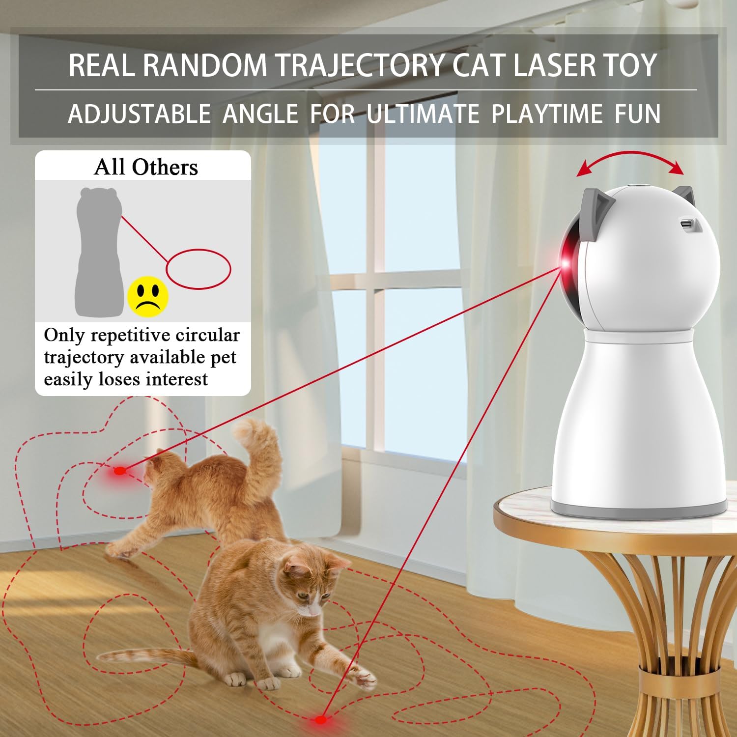 Detalle 2 de Petiepaw Katzenspielzeug 1000mAh đŽ