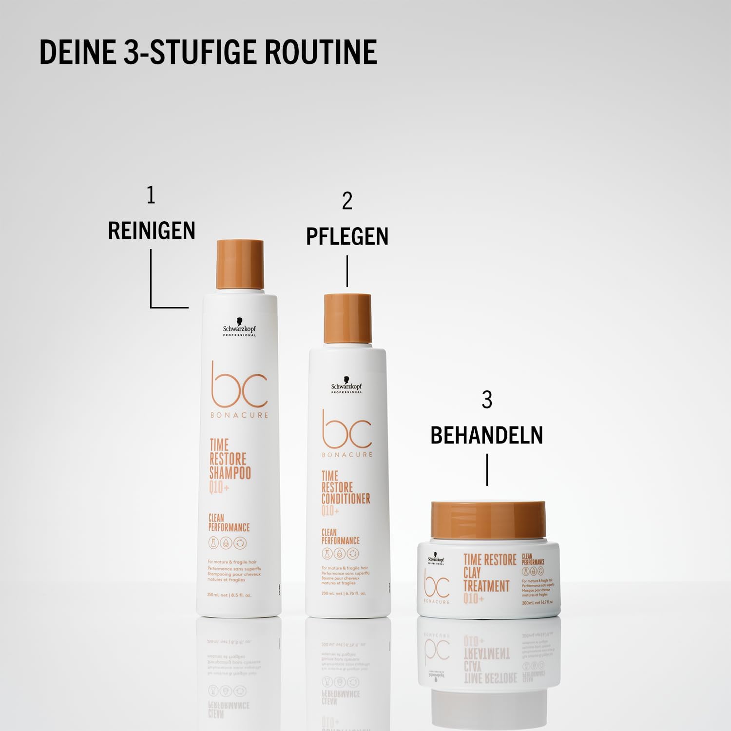 Thumbnail 6 de Schwarzkopf Professional Bonacure Time Restore Conditioner – Haarspülung für reifes Haar, 200 ml