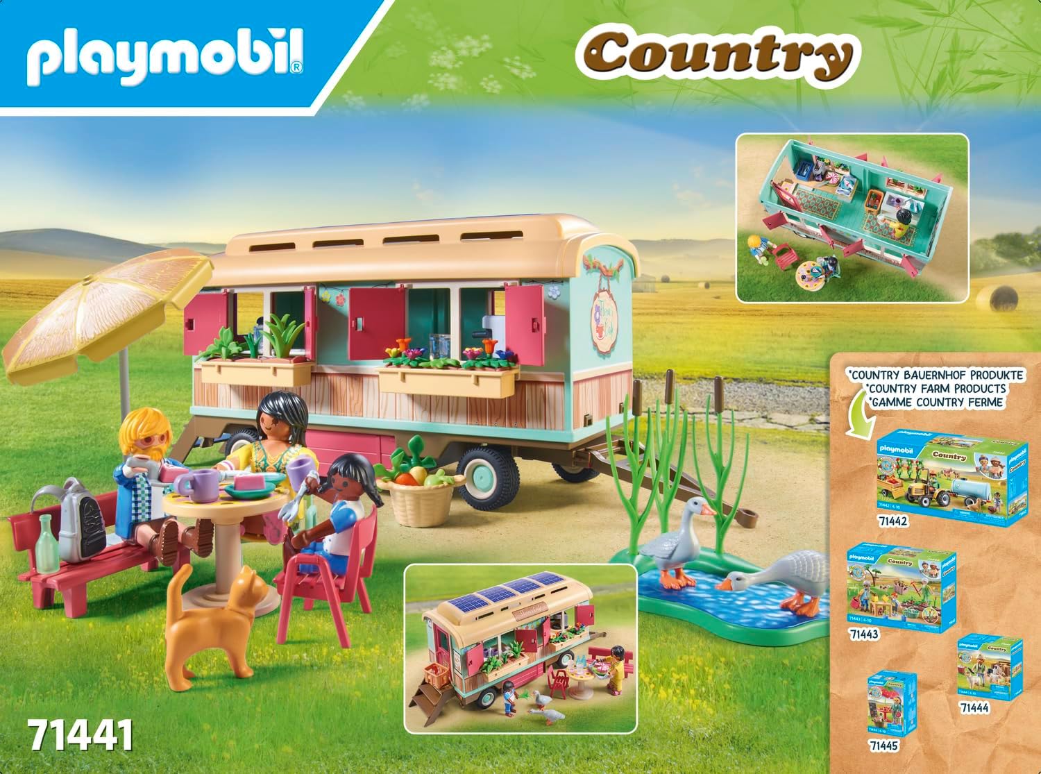 Detalle 1 de Playmobil café playset 71441