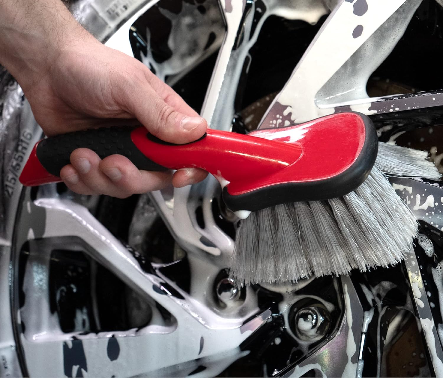 Detalle 2 de Mothers Car Wash Brush 10 Inch tire cleaner 🧽