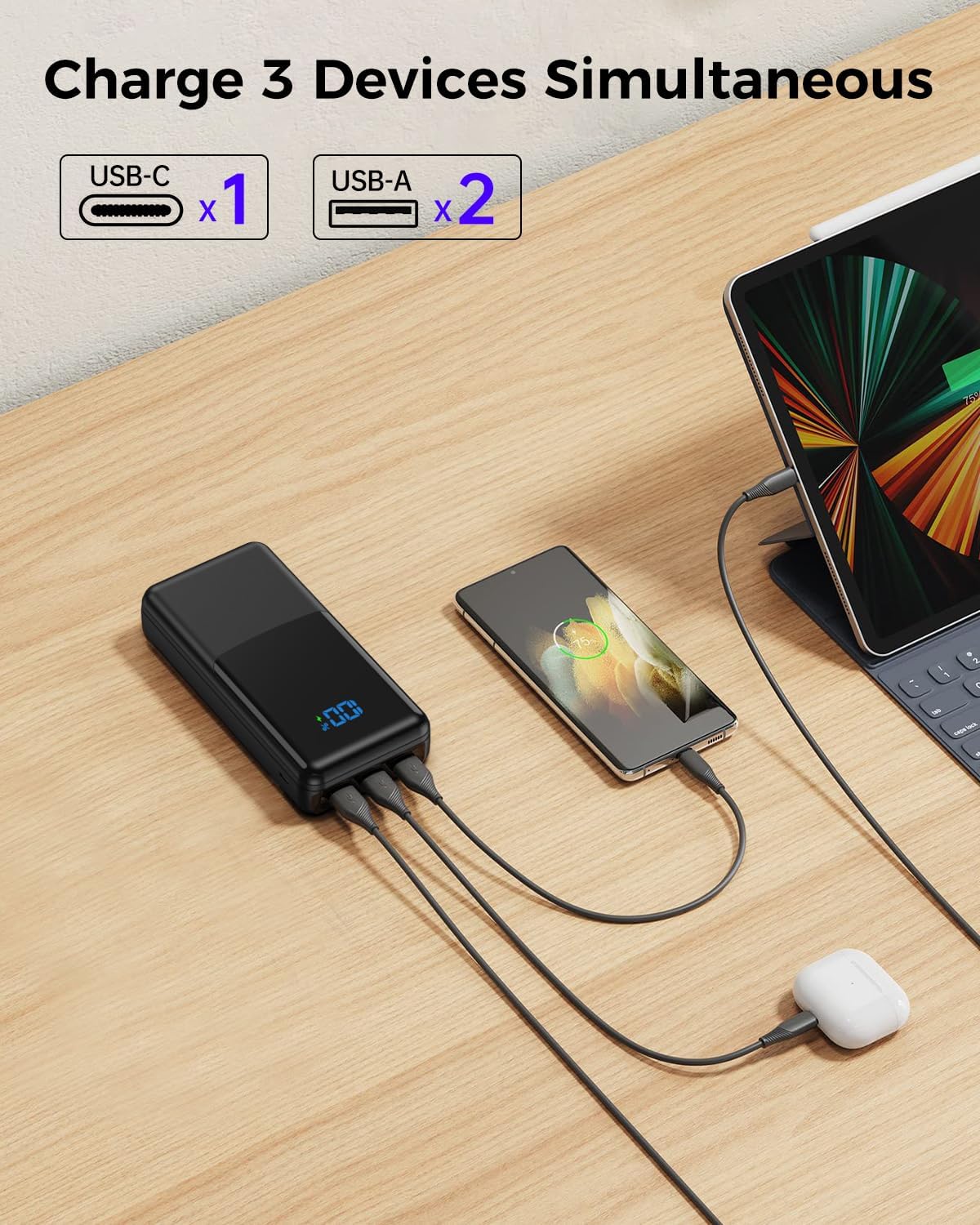 Thumbnail 2 de Coblob Power Bank 27000 mAh