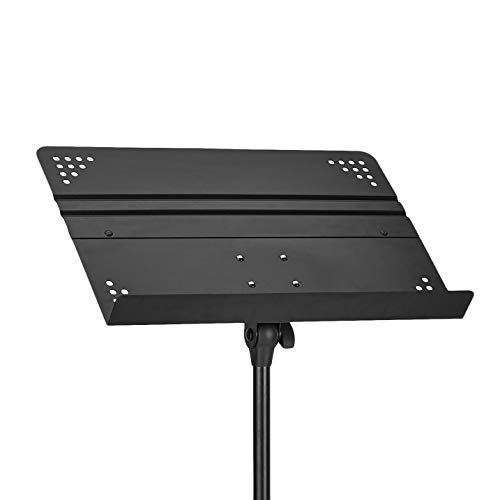 Thumbnail 1 de Amazon Basics Leggio per Spartiti Pieghevole Professionale per Orchestra – Altezza Regolabile e Base Tripiede