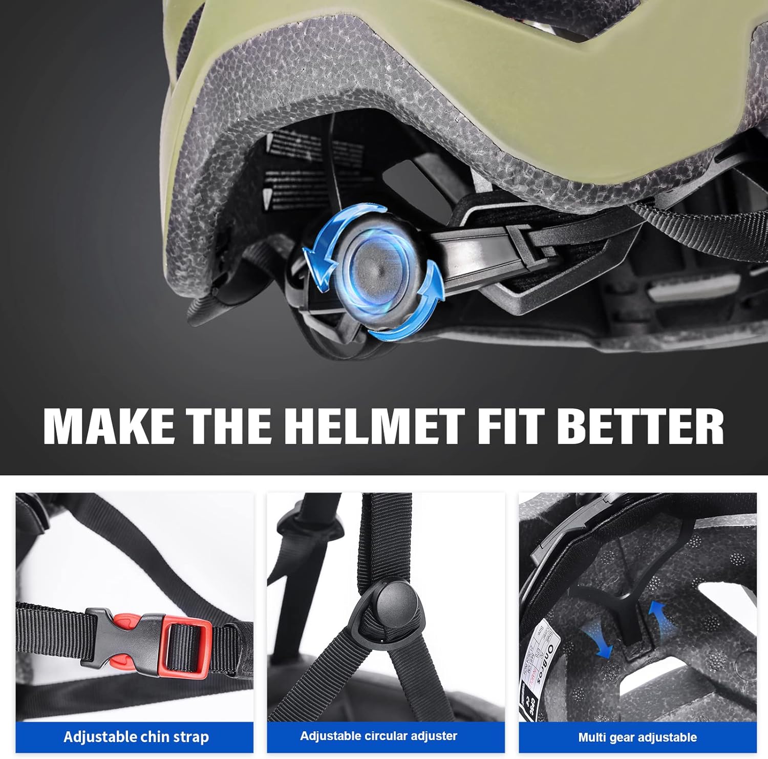 Thumbnail 3 de OnBros Cycle Helmet: Lightweight Multisport Helmet for Men and Women