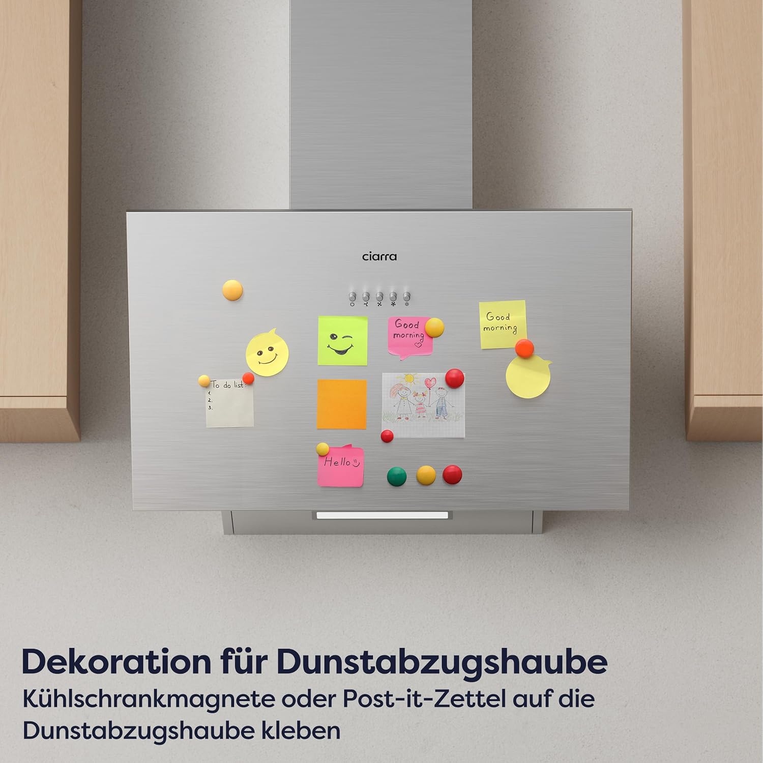 Thumbnail 1 de CIARRA CBCS6762A Schräghaube 60 cm