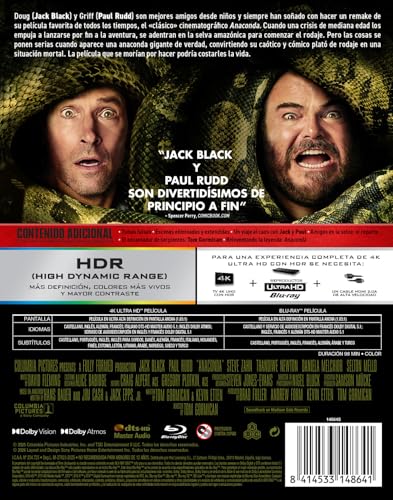 Thumbnail 1 de Anaconda (2025) (4K UHD + BD) Edición Metálica Blu-ray (Sony Pictures Home Entertainment)