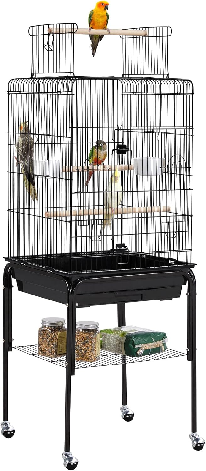 Yaheetech Parrot Cage 47in play top