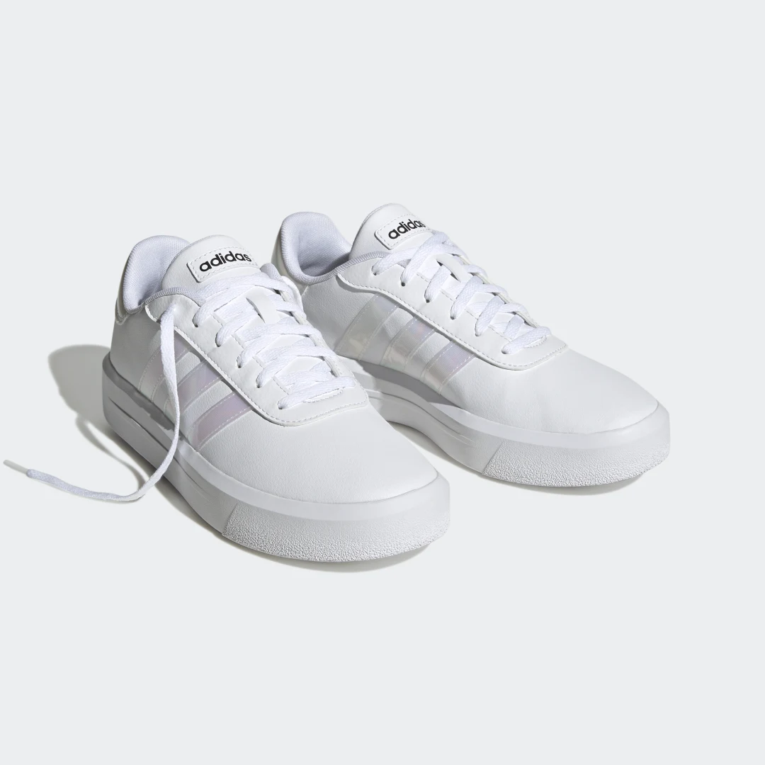 Detalle 2 de Zapatilla Court Platform Adidas — color Blanco