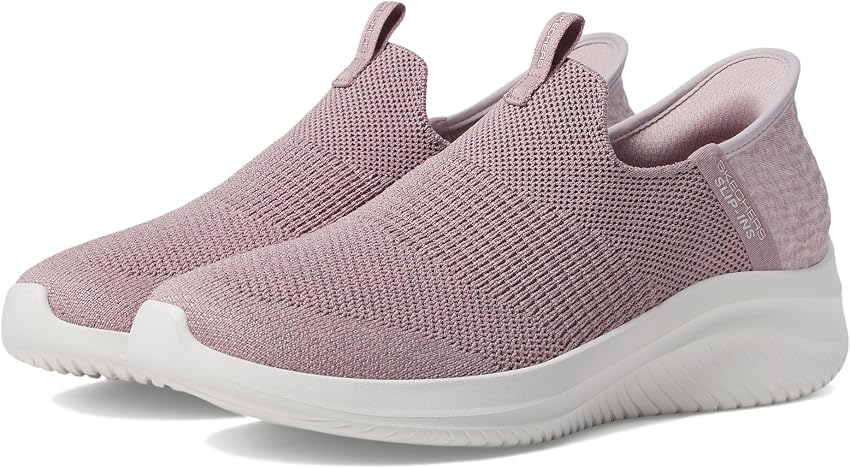 Detalle de Skechers Ultra Flex 3.0 Smooth Step 👟 Mujer, Mauve Knit, 39.5 EU