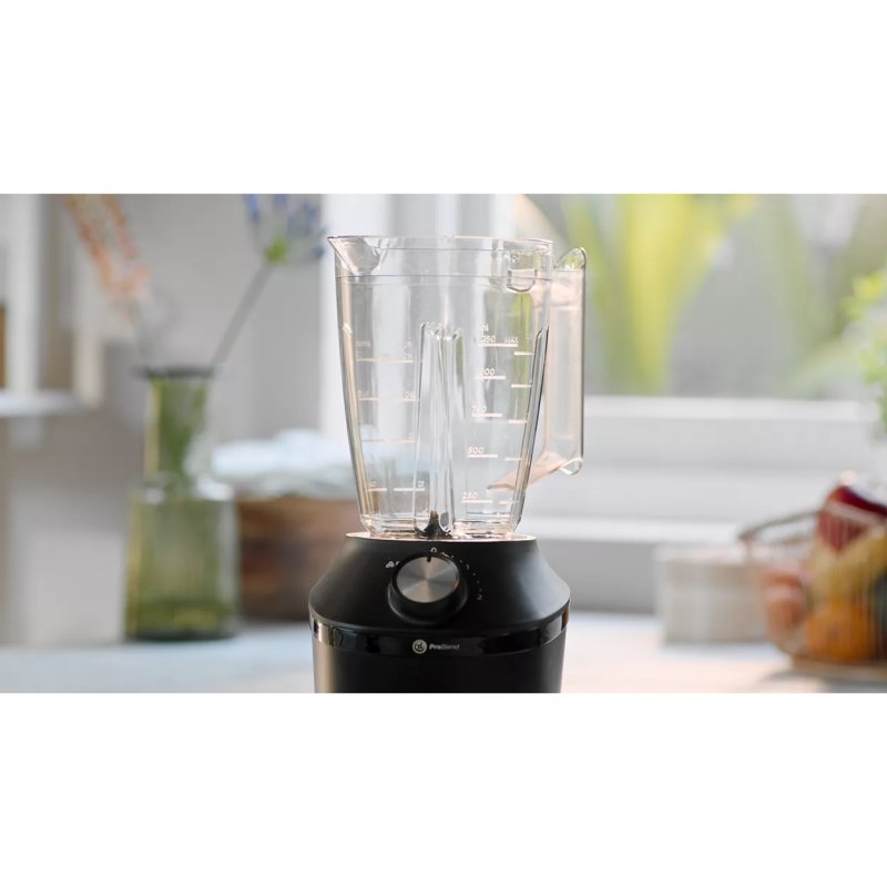 Detalle de Philips hr2291/01 Batidora de vaso 600 W negra 🥤