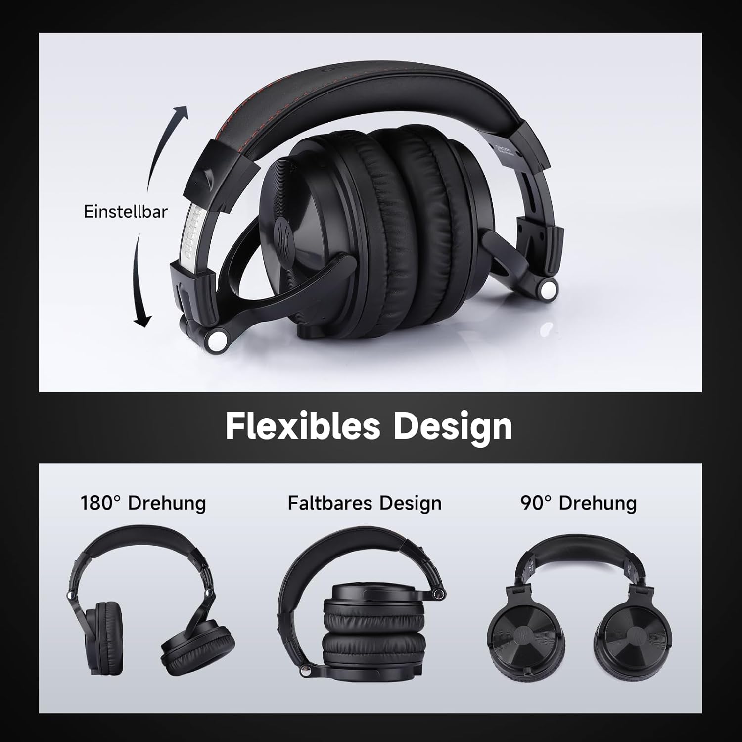 Thumbnail 5 de OneOdio Bluetooth Kopfhörer Over Ear 50mm Treiber