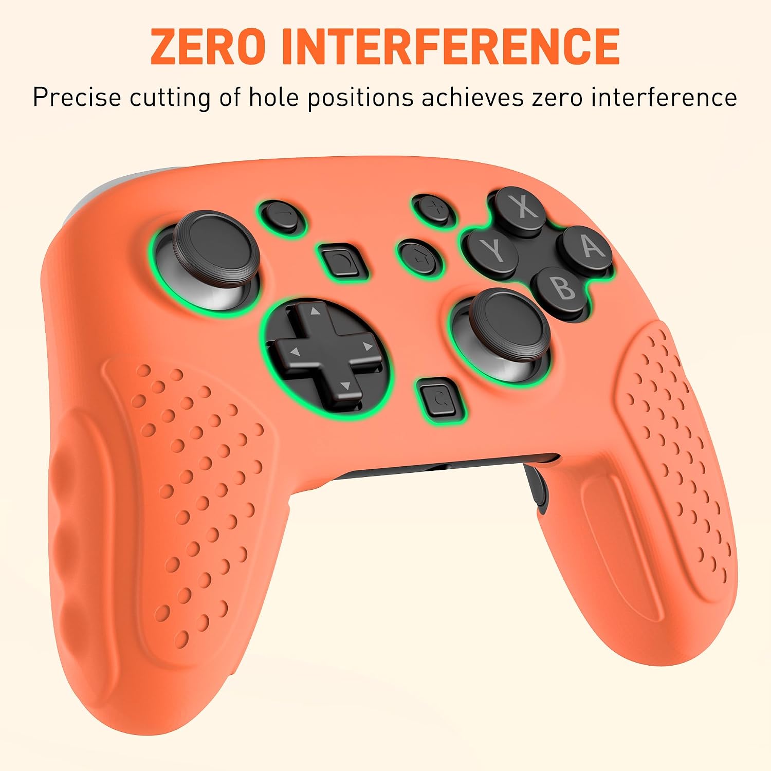 Detalle de PAWDIARY Nintendo Switch 2 Pro Controller Case, Silicone