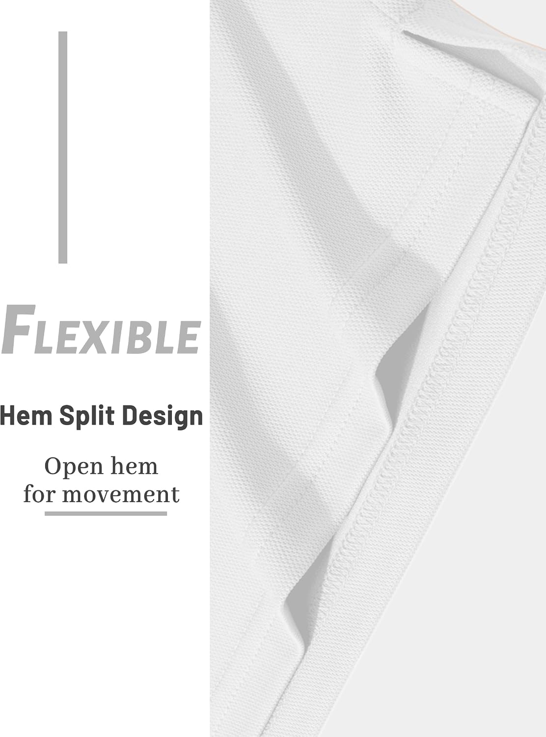 Detalle 2 de Long sleeve quick-dry polo shirt