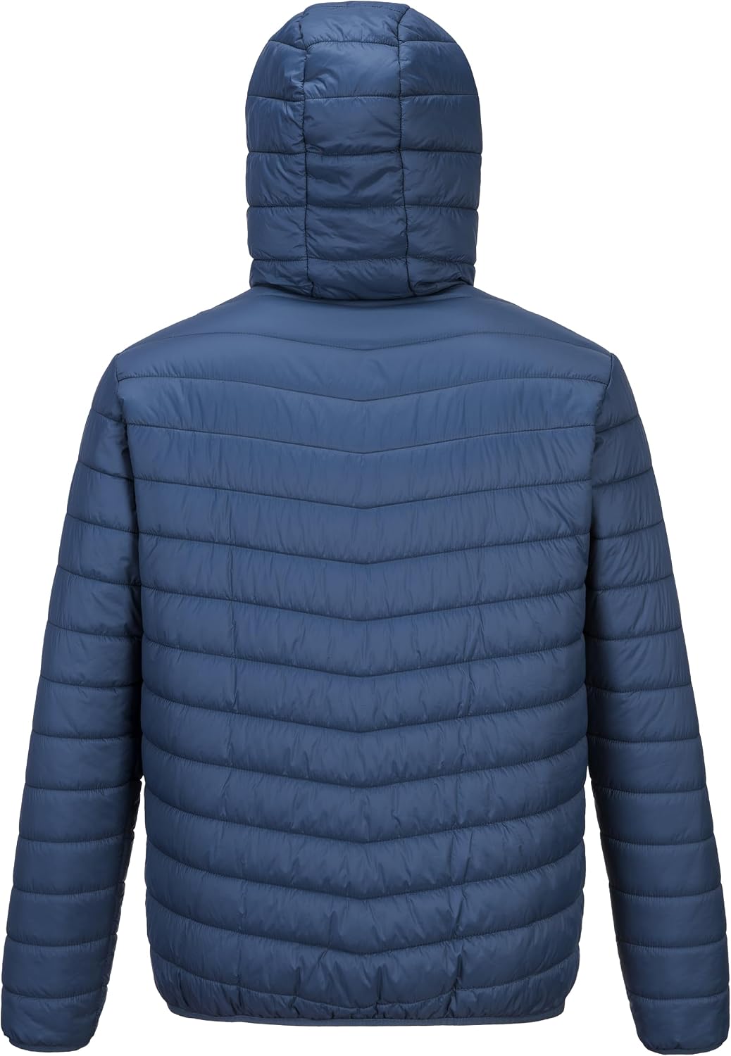 Detalle 2 de Outdoor Ventures Herren Steppjacke Wasserdichte Pufferjacke
