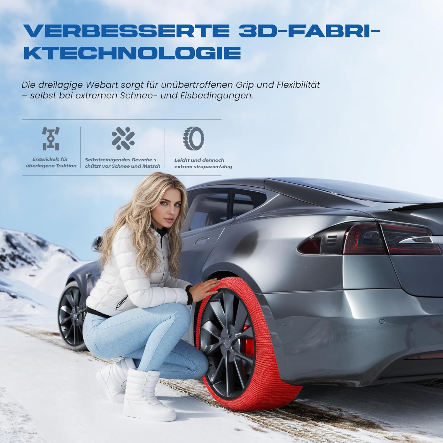 Thumbnail 1 de SOTISI Winterreifen Schneeketten XL 🚗