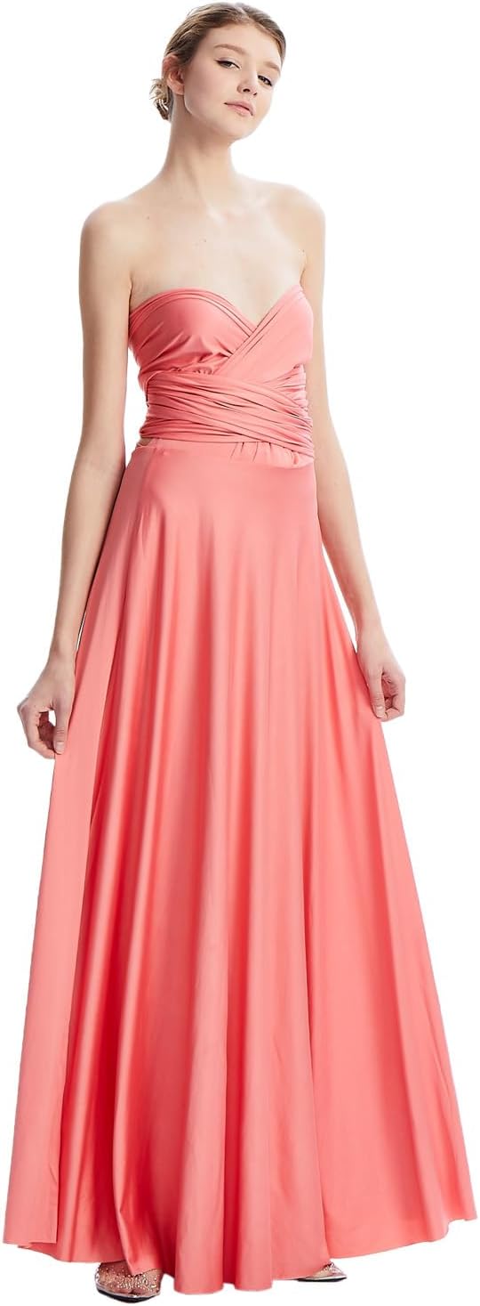 Thumbnail 3 de INFIWING Infinity Kleid mit Bandeau – Multiway Wickelkleid für Brautjungfern, Trauzeugin & Hochzeitsgäste