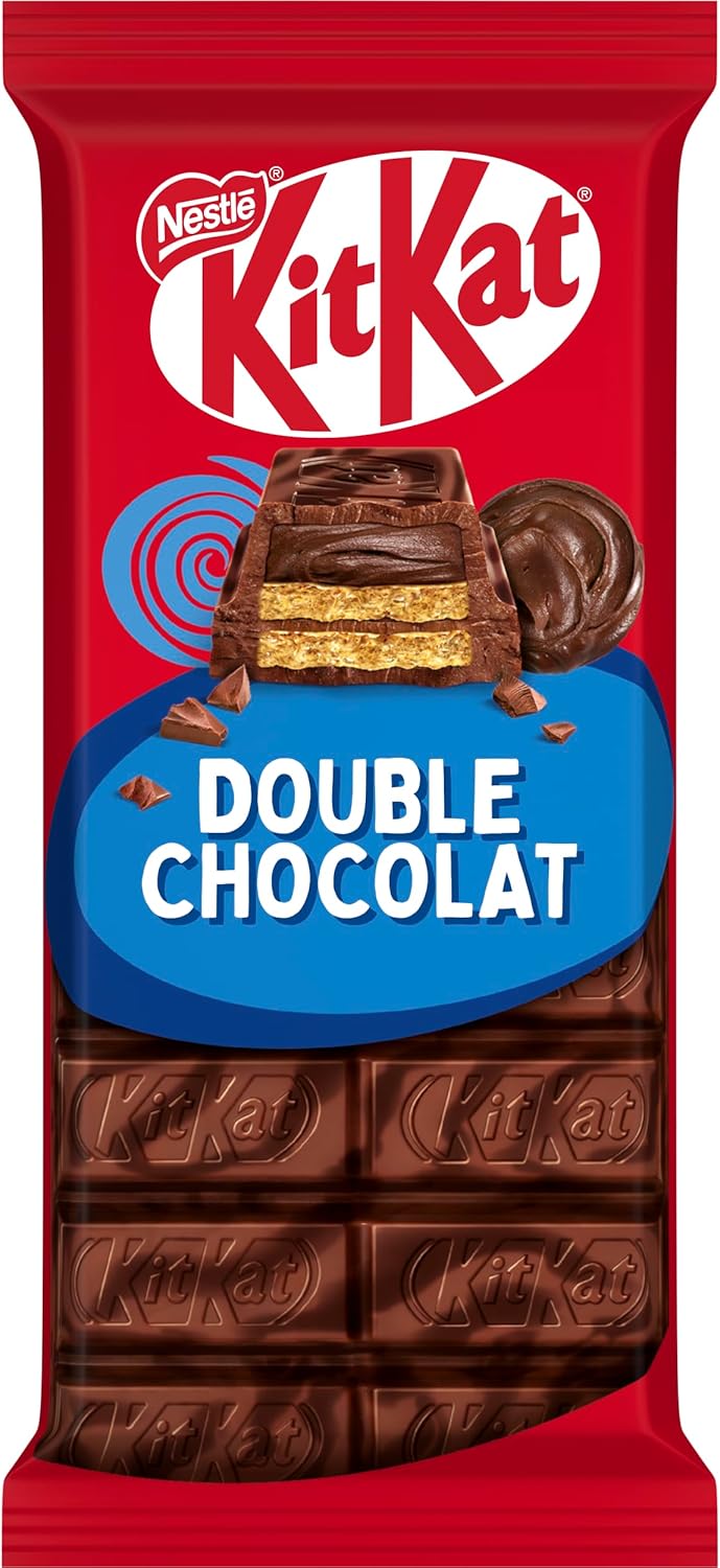Thumbnail 1 de KitKat Tablette Double Chocolat - Lot de 4 x 99 g