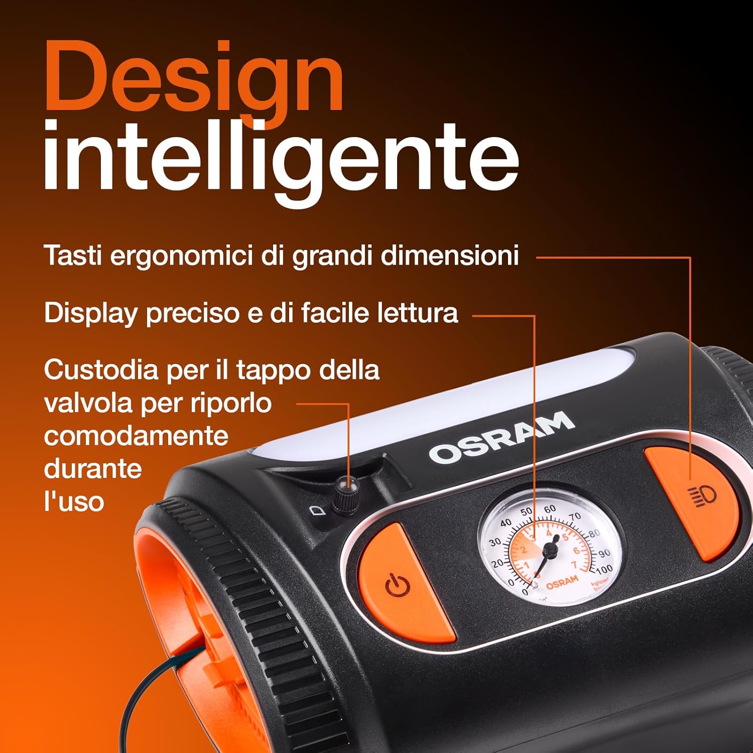 Thumbnail 2 de OSRAM OTI2110: Manometro per pressione gomme