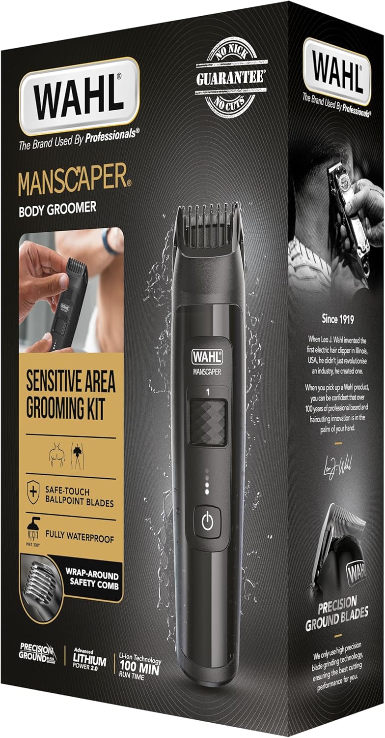 Thumbnail 6 de WAHL Manscaper Lithium Trimmer Corpo e Parti Intime: rifiniture precise e versatilità impermeabile