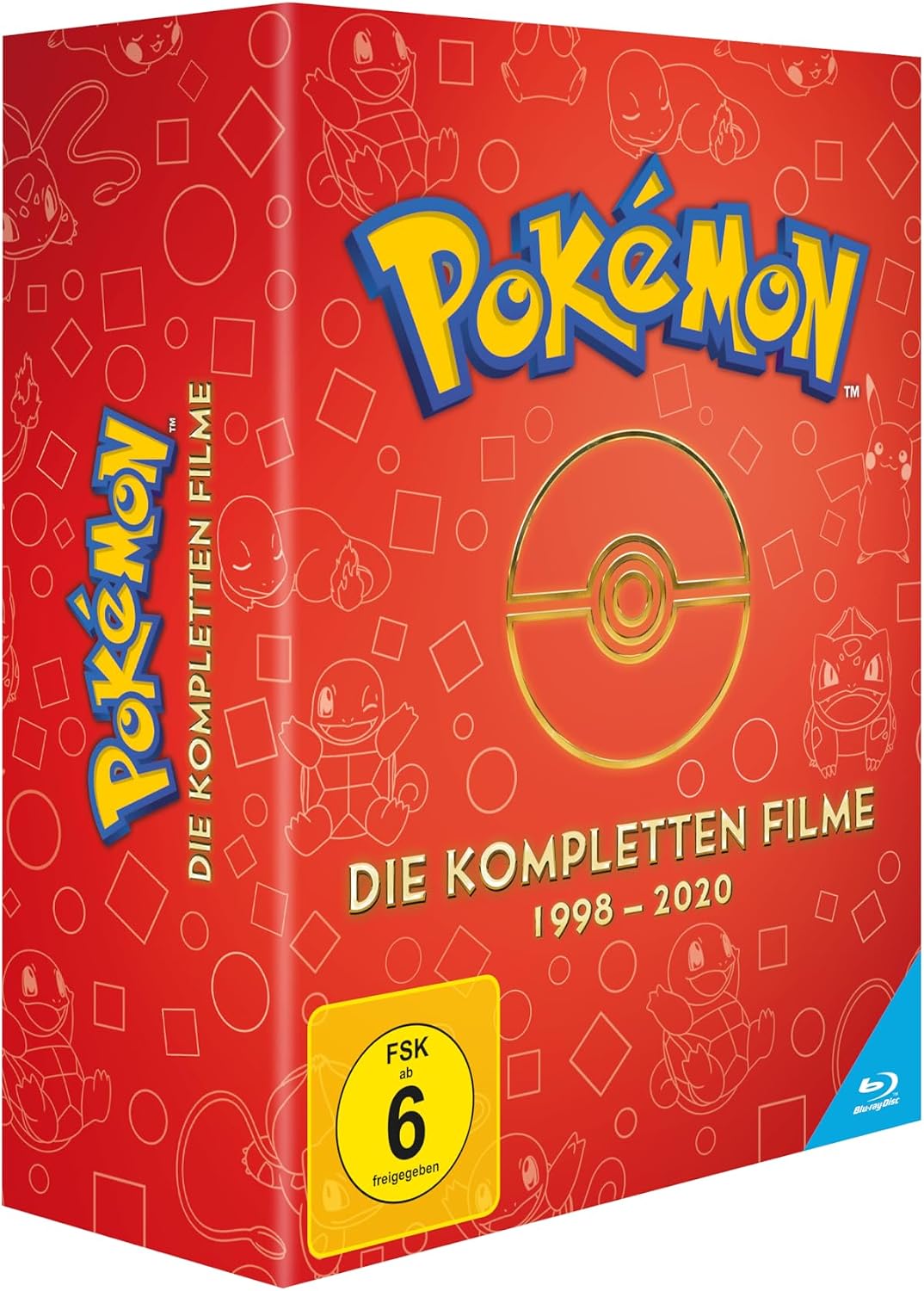 Detalle de Pokémon Limited Edition-filmbox med 23 filmer och 48-sidigt häfte