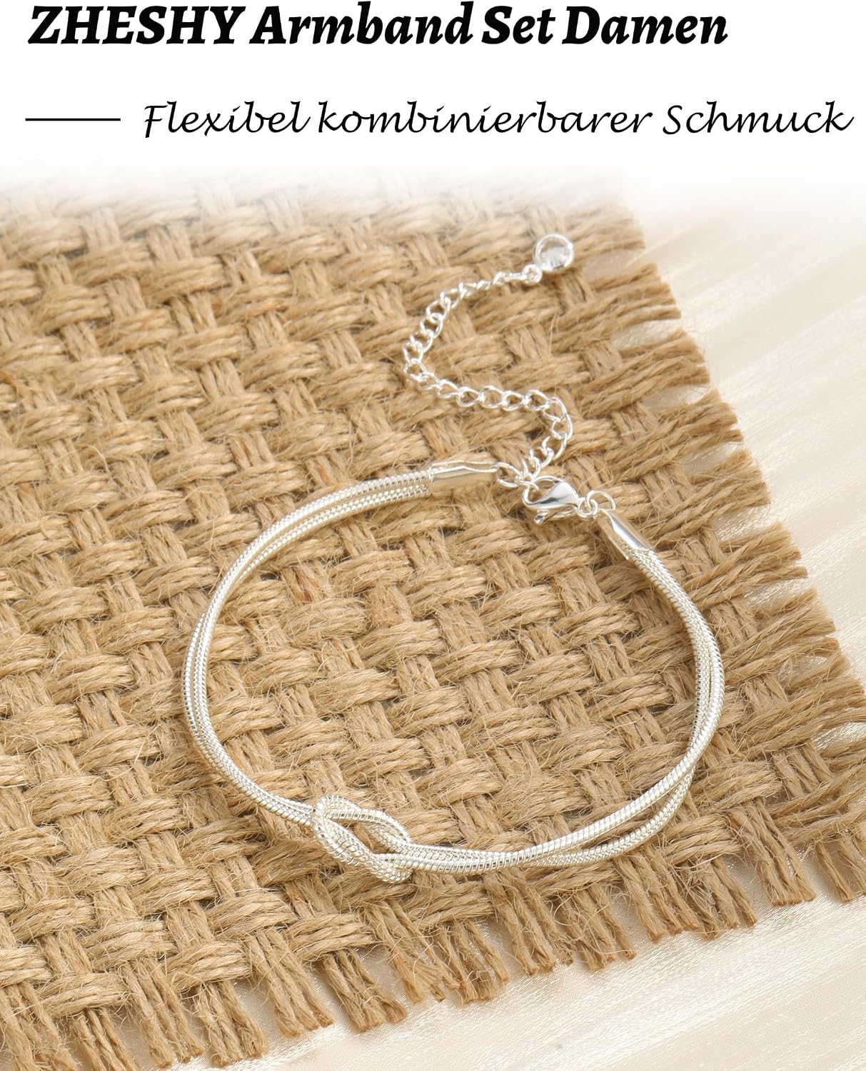 Thumbnail 3 de ZHESHY Pulsera Mujer Plata Oro 14k