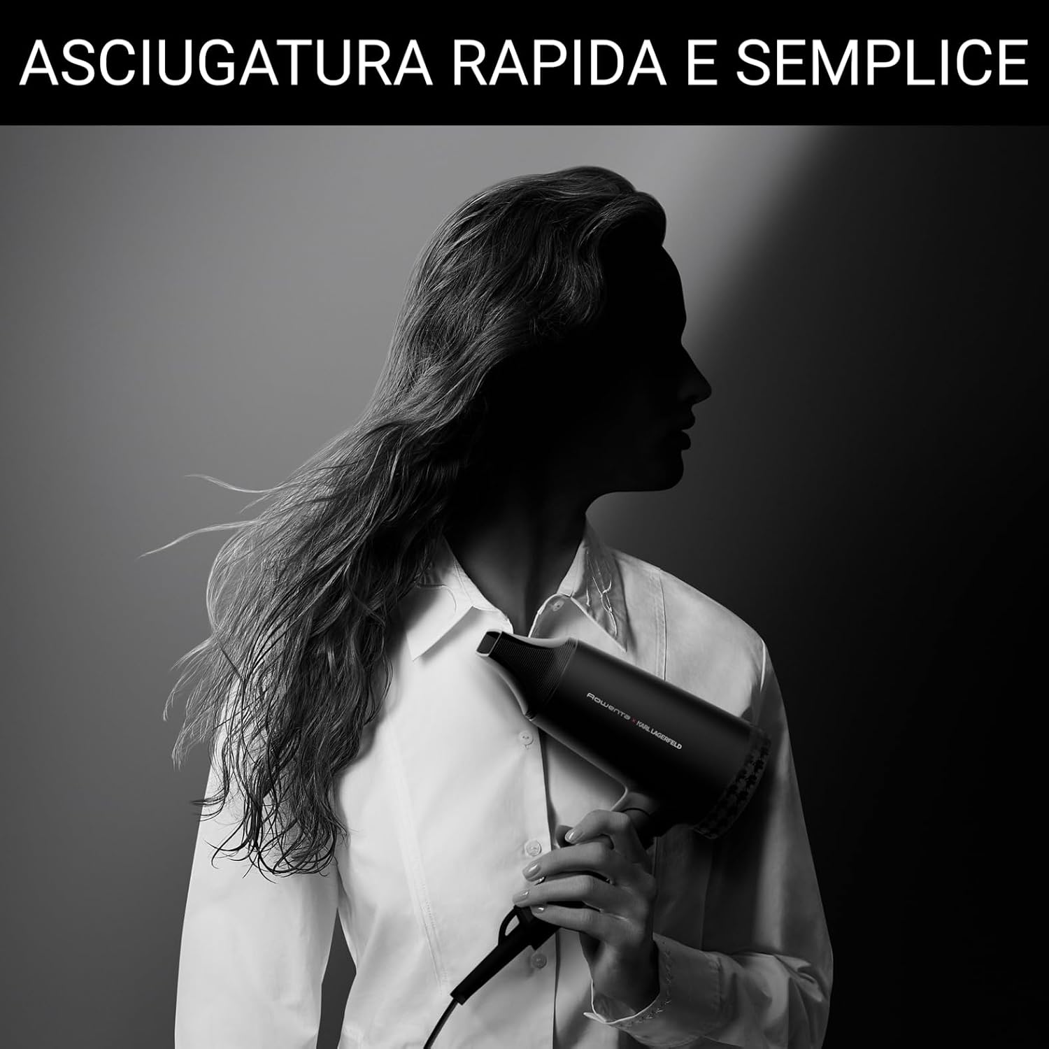 Detalle 2 de Rowenta x KARL LAGERFELD CV184L Asciugacapelli 2 impostazioni