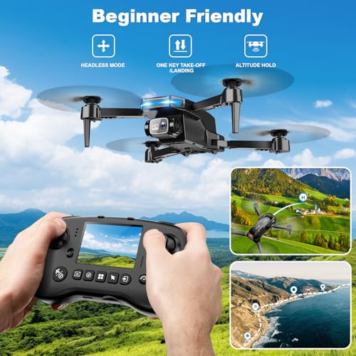 Thumbnail 3 de RELIDOL PK01 Drone with Camera and Built-In Screen Controller