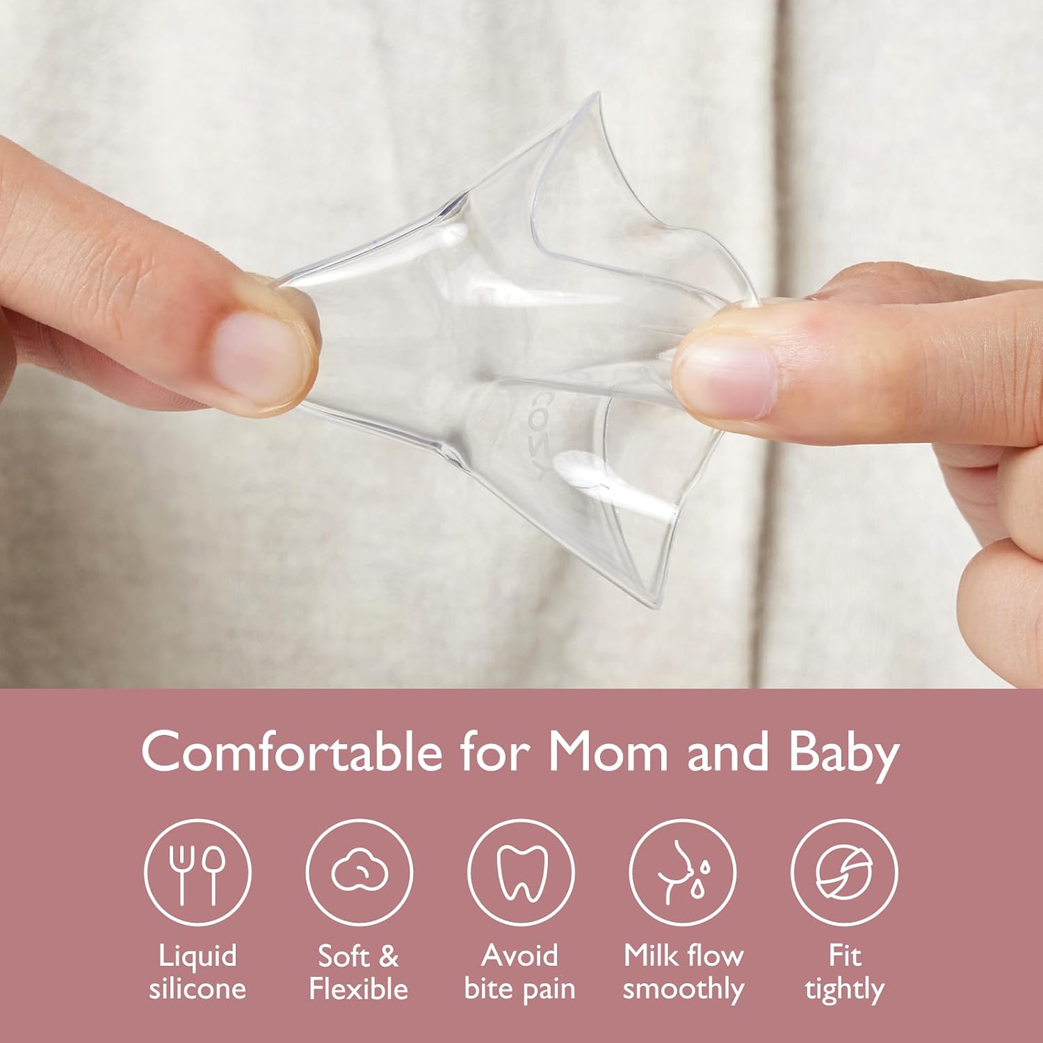 Thumbnail 6 de Momcozy 17mm Ultra-Thin Nipple Shields, Food-Grade Silicone with Carry Case