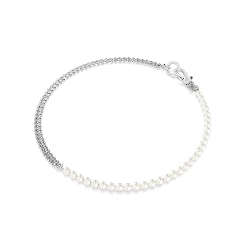 Detalle 2 de Swarovski Dextera Collar pavé con perla blanca 💍