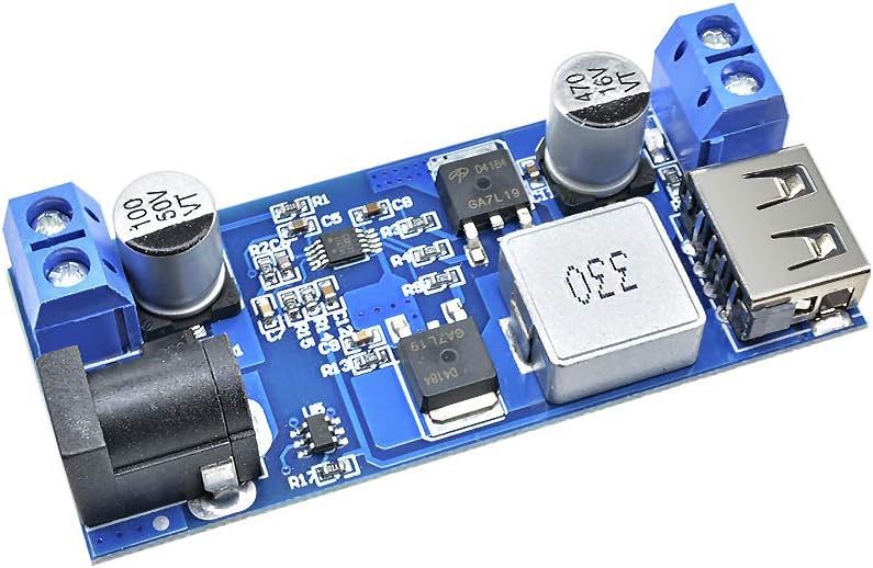 Detalle de Heemol Heemol-LH-012063 buck-convertermodule met USB, 5,2 V-uitgang