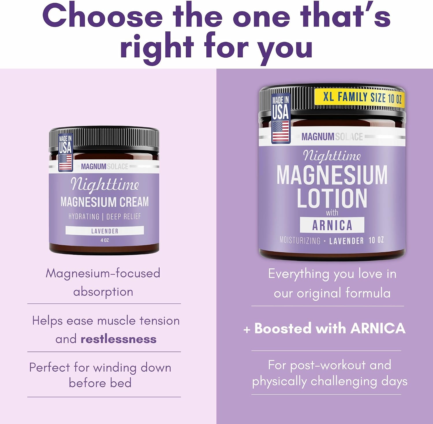 Detalle de Magnesium Lotion with Arnica 10 oz