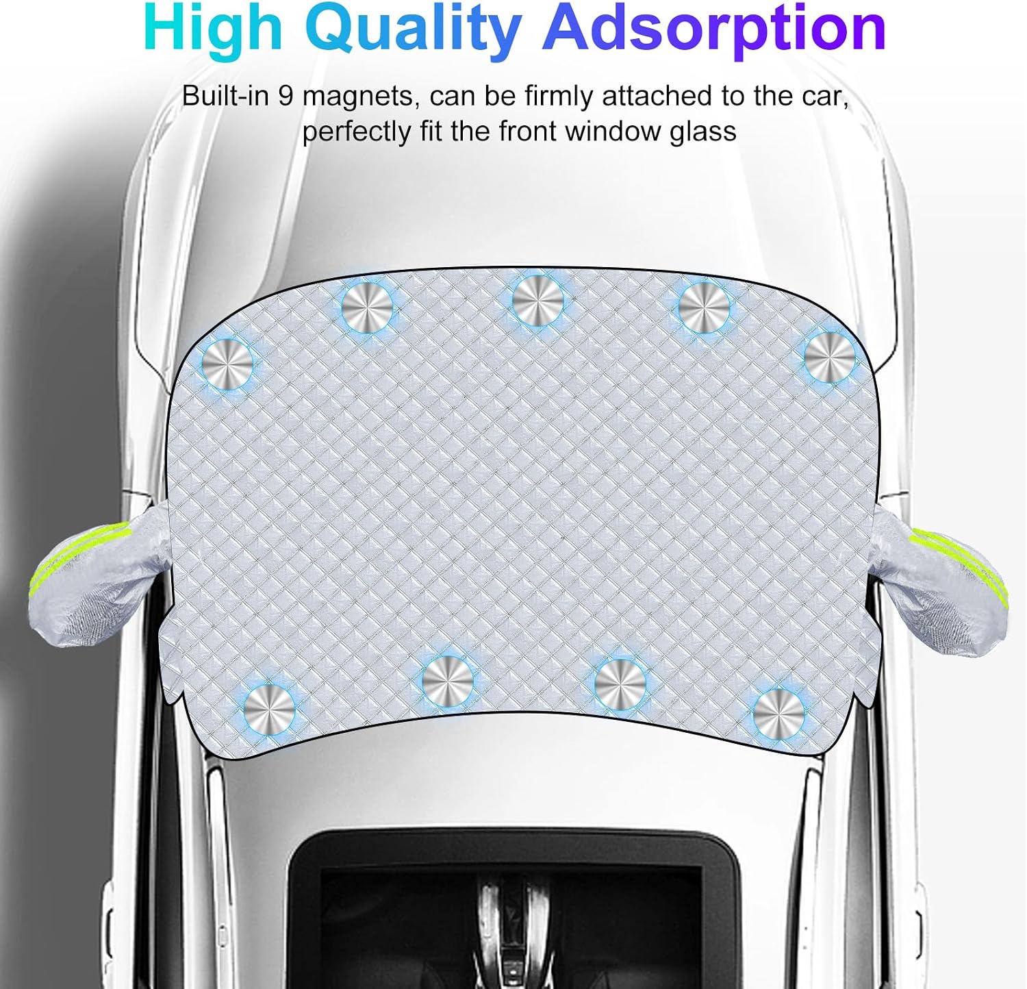 Detalle 2 de Mengine Windscreen Cover 157×126 cm
