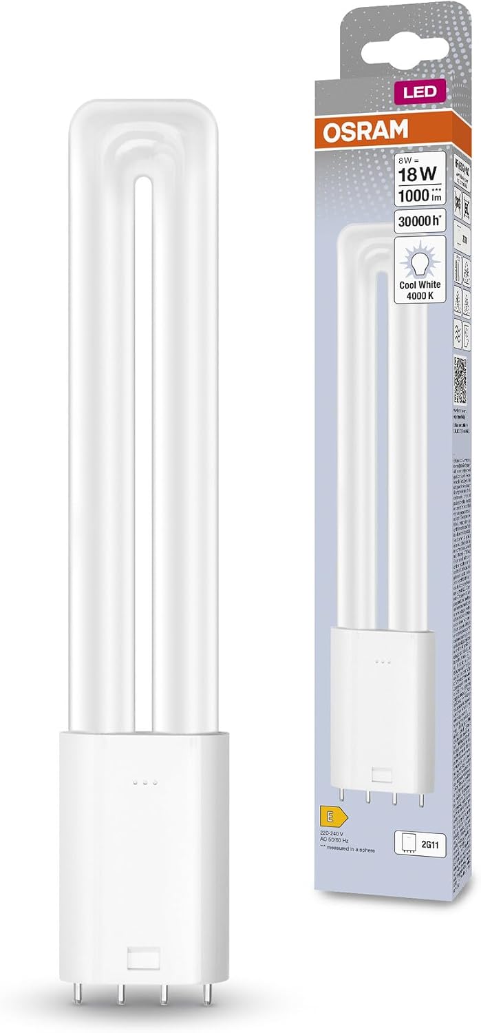 Detalle de OSRAM DULUX L LED HF & AC MAINS, tuba LED 2G11, 8 W, 4000 K