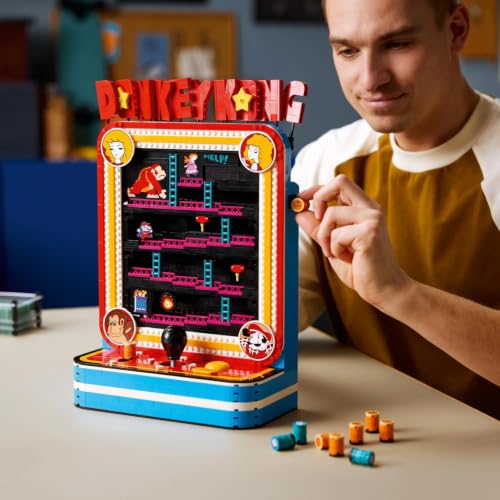 Thumbnail 3 de LEGO Super Mario Jeu d'arcade Donkey Kong 72051 – Authentiqe reproduction culte pour adultes