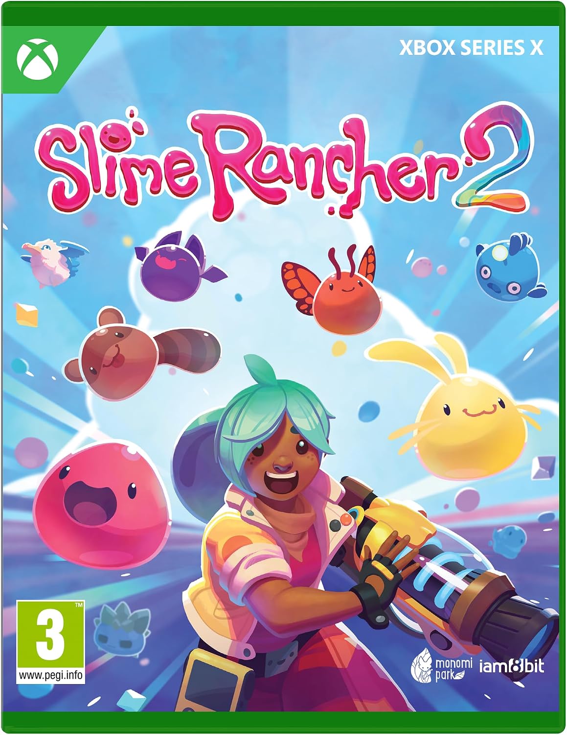 Detalle de Slime Rancher 2 sur Xbox : explorez l’île Arc-en-Ciel et collectionnez de nouveaux slimes