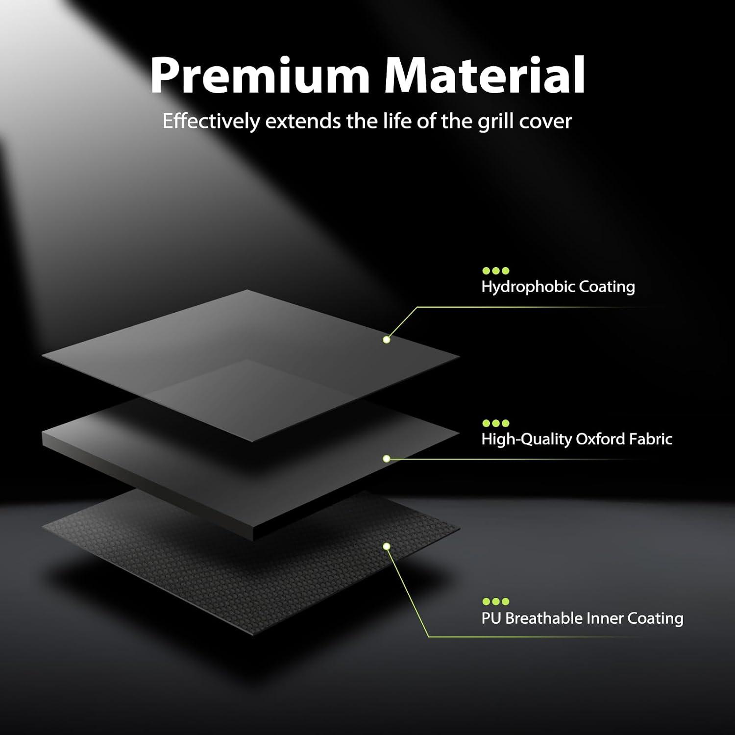 Detalle de Topcrown Grill Cover 210D Oxford