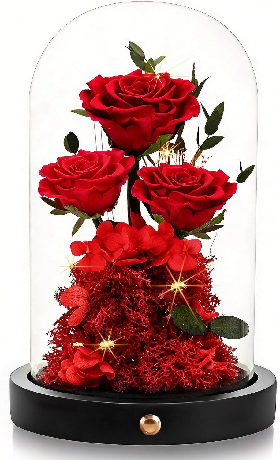 Detalle de Agrul Valentines Day Flowers Forever Preserved Roses 2–3 yrs 🌹