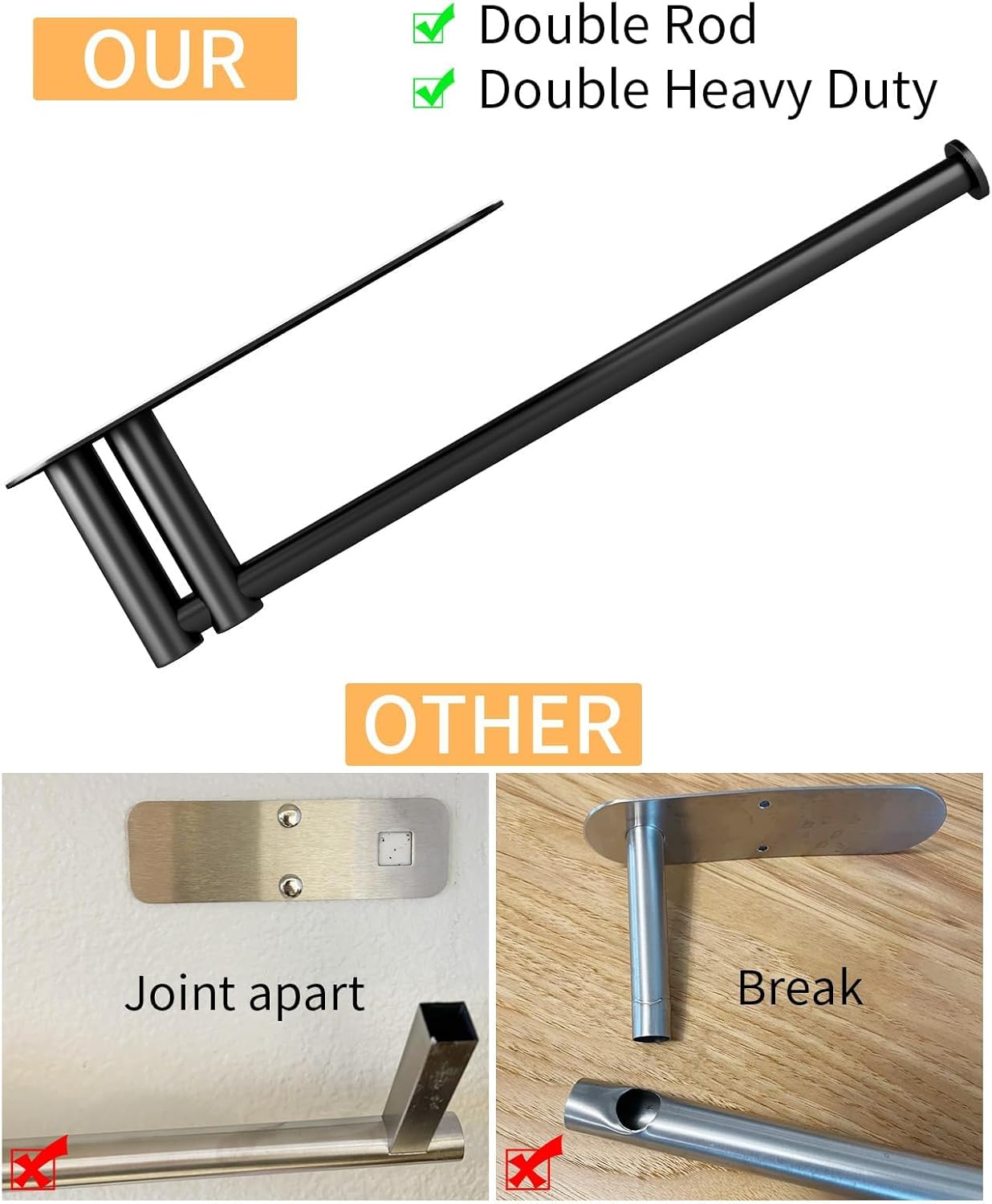 Thumbnail 2 de Under Cabinet Towel Holder