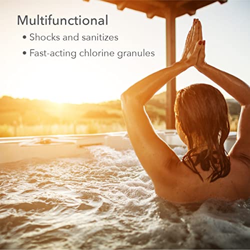 Detalle de Leisure Time E5 Spa 56 Chlorinating Granules for Spas and Hot Tubs (5 lbs)
